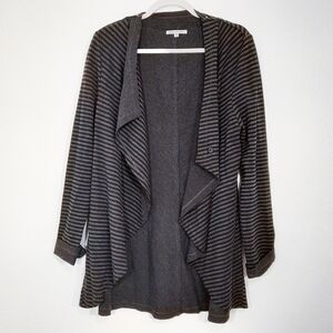 People Like Frank Gray Striped Sweater 10